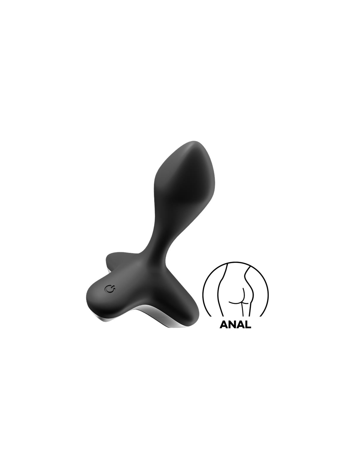 Game Changer Plug Anal con Vibracion Negro