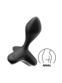 Game Changer Plug Anal con Vibracion Negro