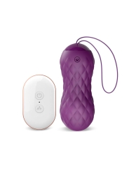 Nima Huevo Vibrador con Movimiento Wave Control Remoto USB Silicona Purpura