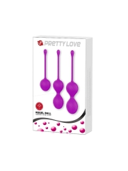 Pack 3 Bolas Kegel Color Rosa