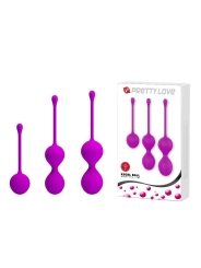 Pack 3 Bolas Kegel Color Rosa