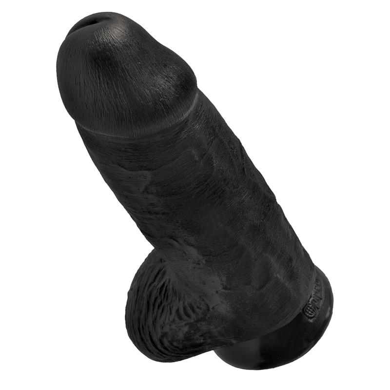 King Cock Pene Rechoncho 9 Color Negro