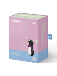 Satisfyer Succionador de Clitoris Pro Penguin Next Gen Nego Blanco