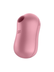 Cotton Candy Succionador de Clitoris y Vibrador Light Red