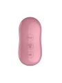 Cotton Candy Succionador de Clitoris y Vibrador Light Red