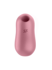 Cotton Candy Succionador de Clitoris y Vibrador Light Red