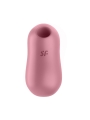 Cotton Candy Succionador de Clitoris y Vibrador Light Red