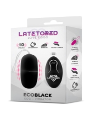 Ecoblack Huevo Vibrador con Control Remoto