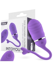 Huevo Vibrador Control Remoto Odise USB Silicona Purpura