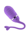Huevo Vibrador Control Remoto Odise USB Silicona Purpura