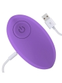 Huevo Vibrador Control Remoto Odise USB Silicona Purpura