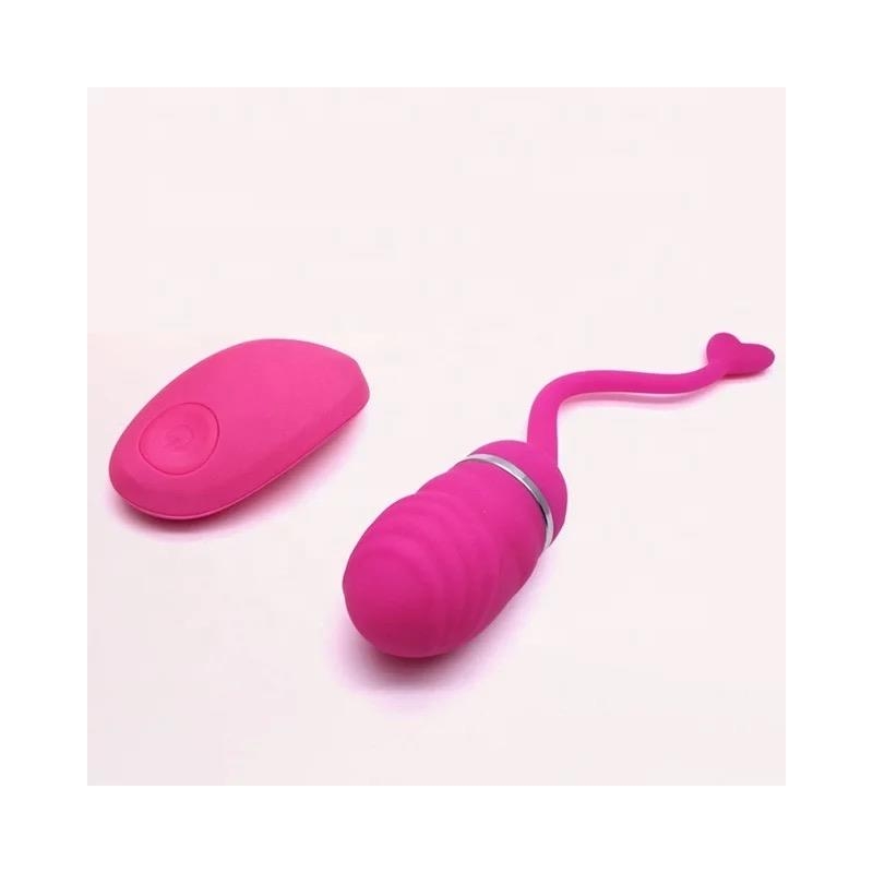 Huevo Vibrador Control Remoto Odise USB Silicona Rosa Huevo Vibrador Control Remoto Odise USB Silicona Rosa
