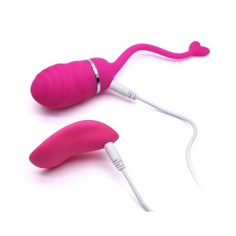 Huevo Vibrador Control Remoto Odise USB Silicona Rosa Huevo Vibrador Control Remoto Odise USB Silicona Rosa