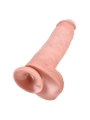 King Cock Pene con Testiculos de 11 Color Natural