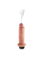 King Cock Dildo Eyaculador 6 Color Natural