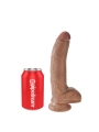 King Cock Pene con Testiculos de 9 Bronceado