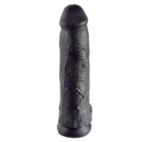 Pene con Testiculos de 12 Color Negro