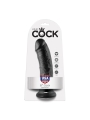 King Cock Pene de 8 Color Negro