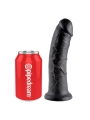 King Cock Pene de 8 Color Negro