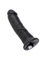 King Cock Pene de 8 Color Negro