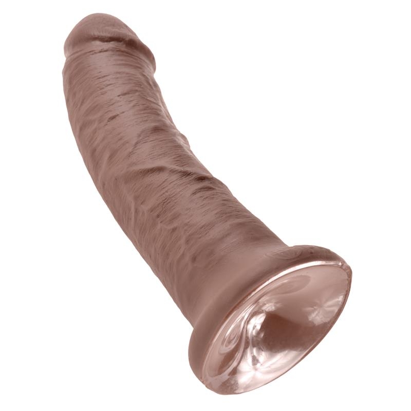 King Cock Pene de 8 Color Marron