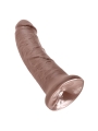 King Cock Pene de 8 Color Marron