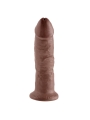 King Cock Pene de 9 Color Marron