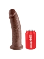 King Cock Pene de 10 Color Marron King Cock Pene de 10 Color Marron