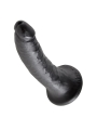 King Cock Pene de 7 Color Negro