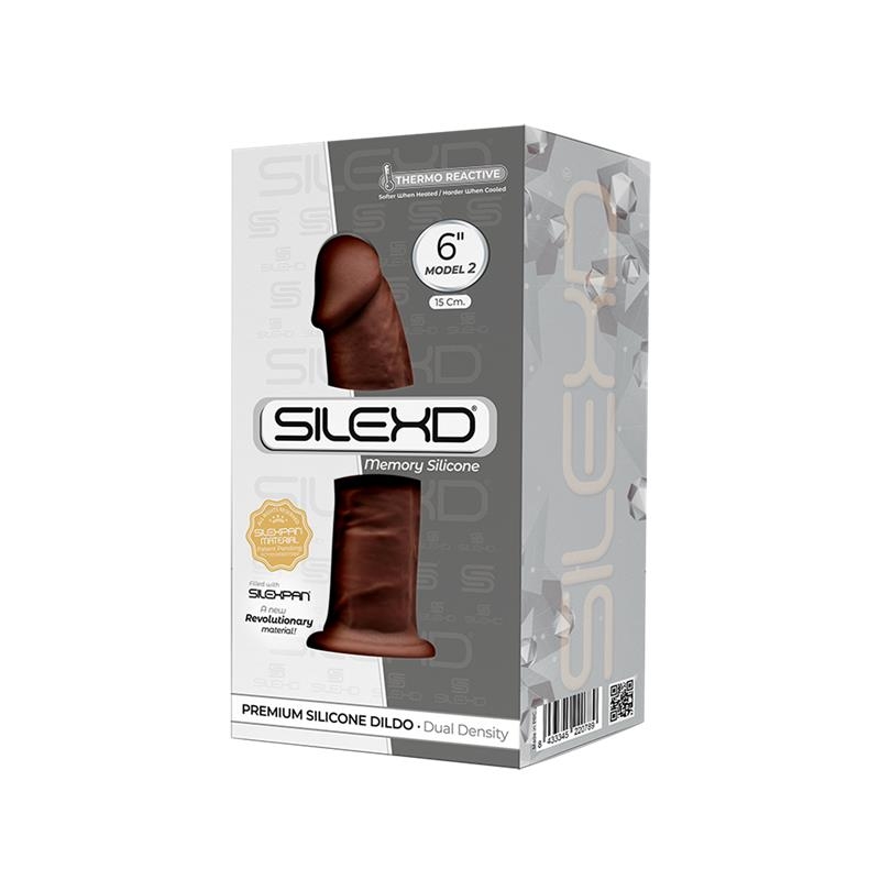 Dildo Dual Density Mod 2 6 Marron