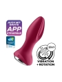 Rotator Plug 2 Plug Anal con APP USB Fuchsia