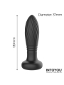 Tiany Plug Anal con Thrusting y Luces Led con Control Remoto