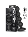 Mouve Plug Anal con Waving y Vibracion con Control Remoto 2 Motores