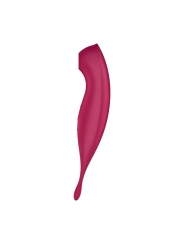 Twirling Pro Succionador y Vibrador APP Satisfyer Connect Dark Red