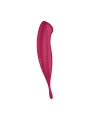 Twirling Pro Succionador y Vibrador APP Satisfyer Connect Dark Red