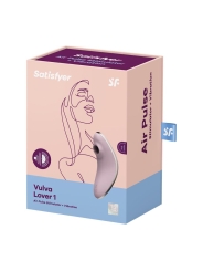 Succionador de Clitoris y Vibracion Vulva Lover 1 Violeta