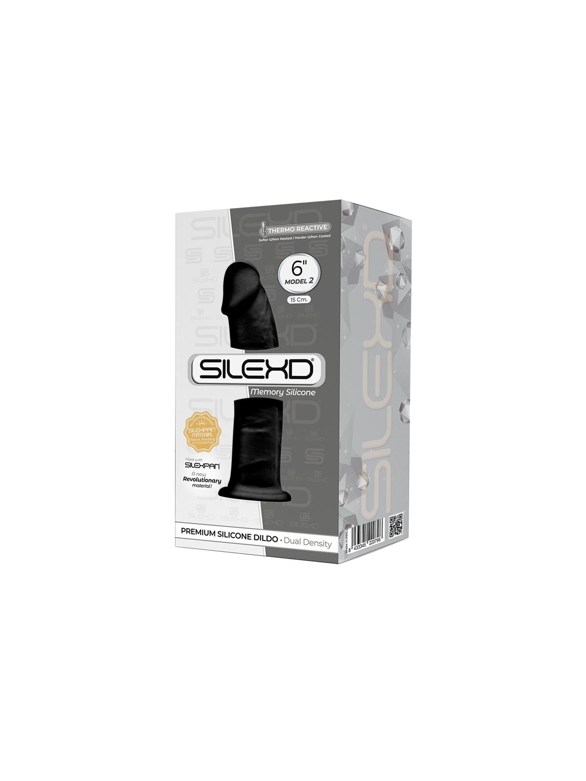 Dildo Dual Density Mod 2 6 Negro