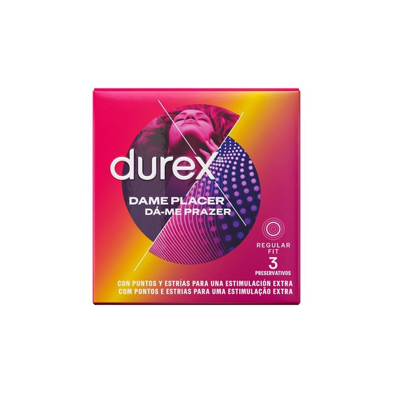 Durex Dame Placer 3 Unidades