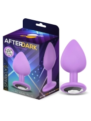 Sparkly Plug Anal Silicona Talla S Lilac