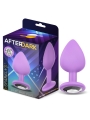 Sparkly Plug Anal Silicona Talla S Lilac