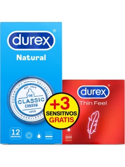 Pack Natural 12 ud y Sensitivo Suave 3 ud