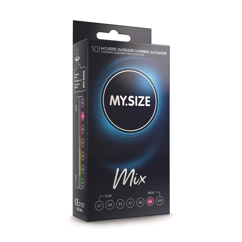 My Size Mix Talla 64 Caja de 10 Uds