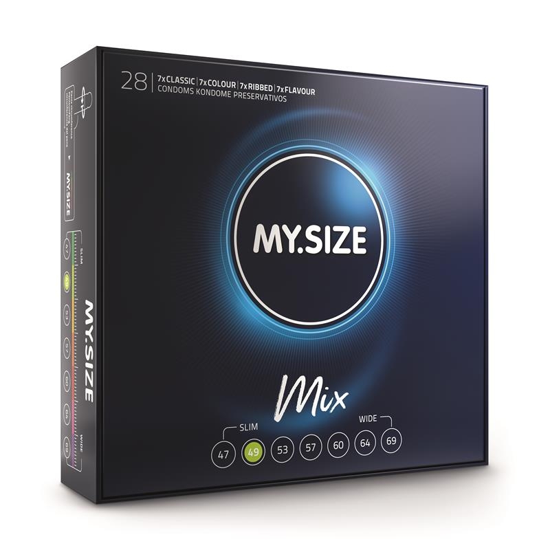 My Size Mix Talla 49 Caja de 28 Uds