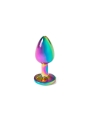 Plug Anal de Metal Rainbow Talla S