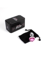 Plug Anal de Metal Corazon Fuchsia Talla S