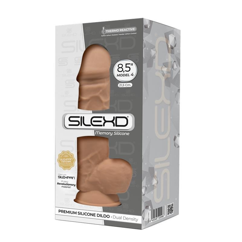 Dildo Dual Density Mod 4 85 Caramelo