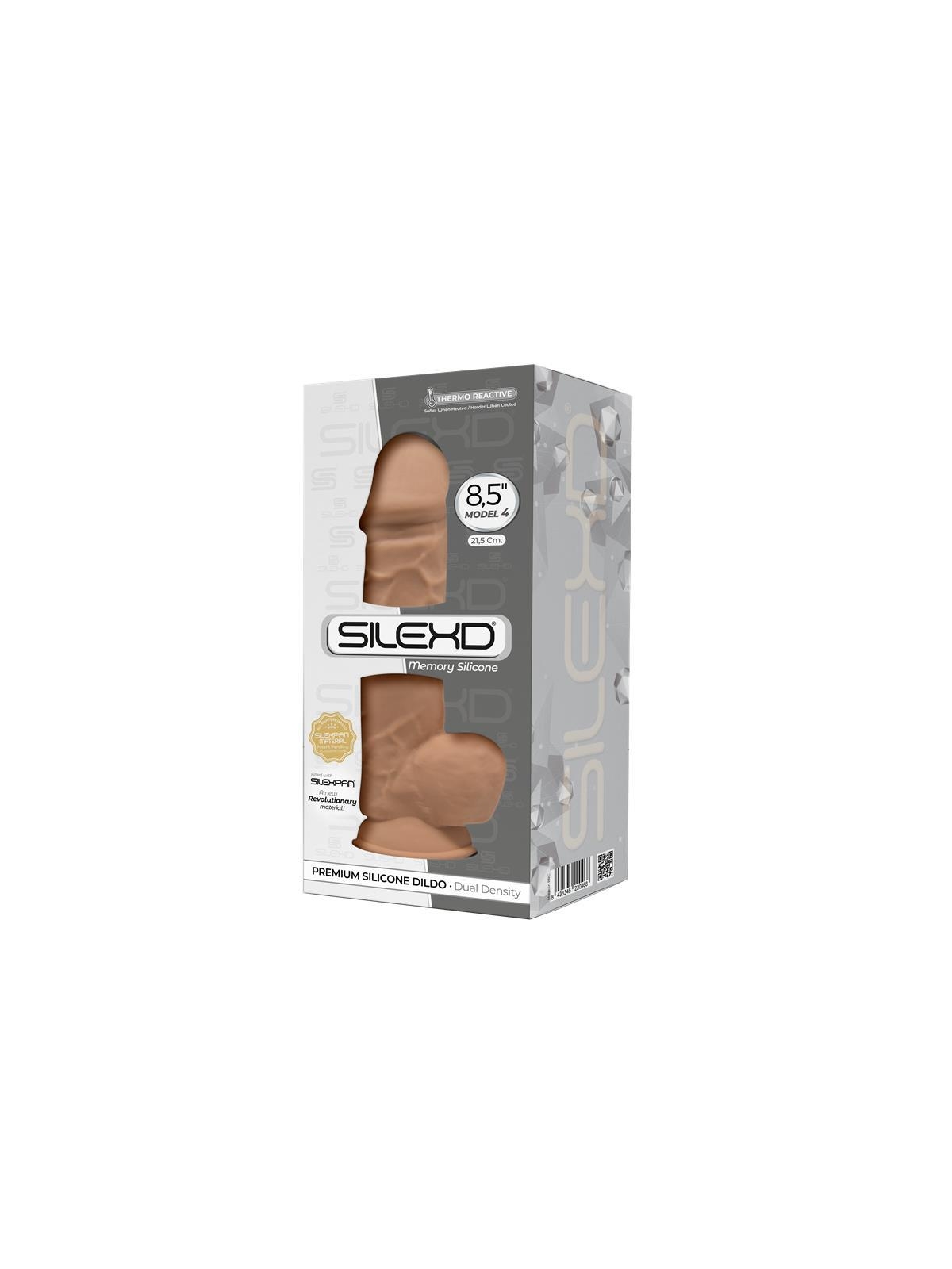 Dildo Dual Density Mod 4 85 Caramelo