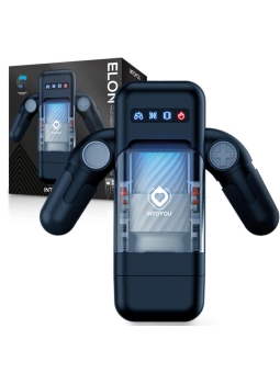 Elon Masturbador Inteligente Funcion Up and Down Calor Vibracion y Soporte Movil