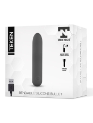 Teken Bala Vibradora Flexible Silicona Liquida Unibody USB Magnetico