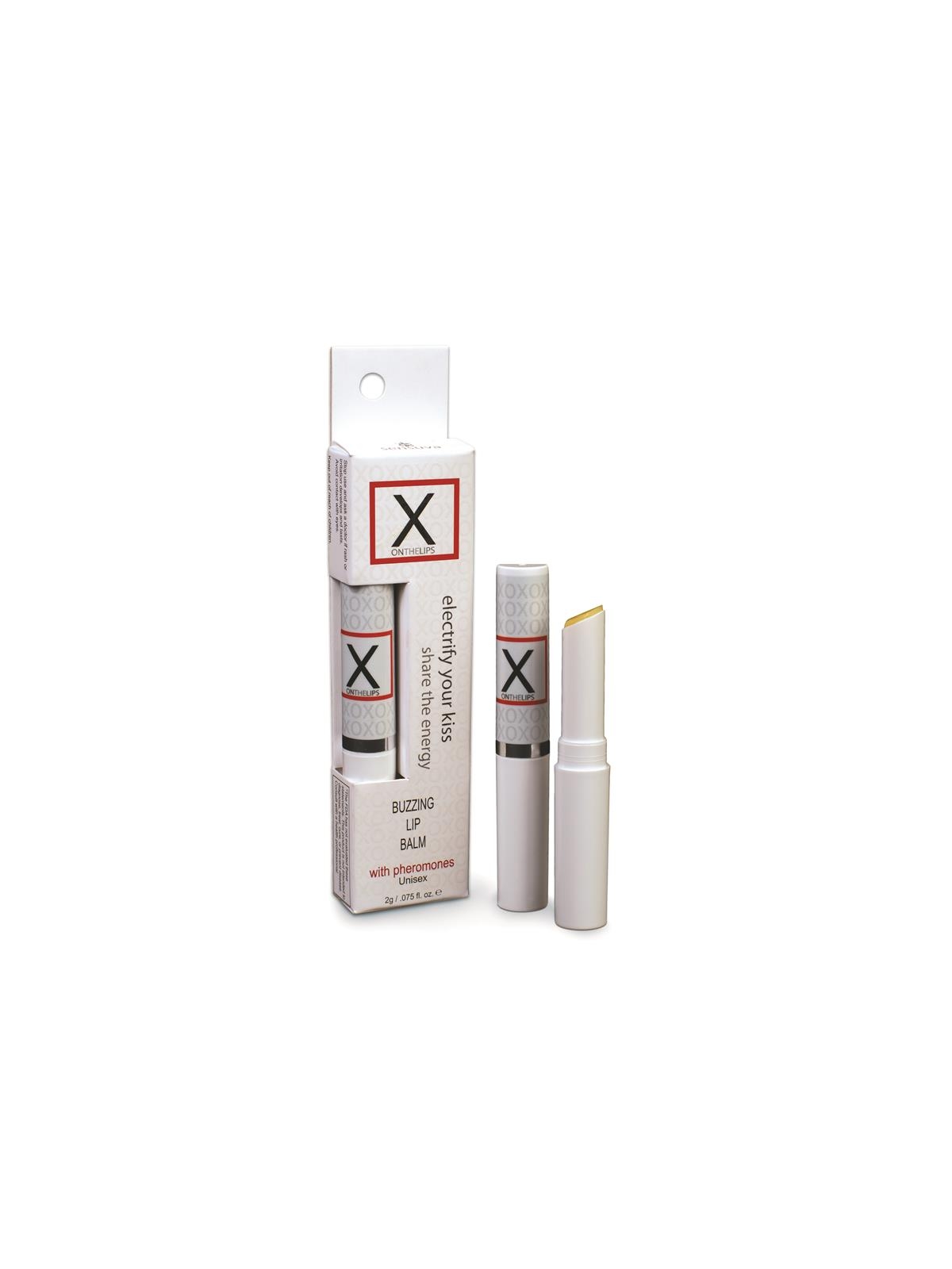 X On The Lips Balsamo Estimulador Vibrador para Labio Original 2 gr